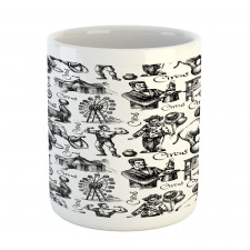 Circus Magician Theme Mug