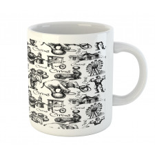 Circus Magician Theme Mug