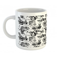 Circus Magician Theme Mug