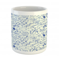 Geometry Chemistry Theme Mug