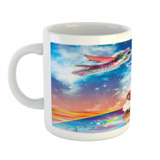 Cosmic Animals UFO Mug