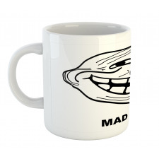 Cartoon Style Troll Guy Mug