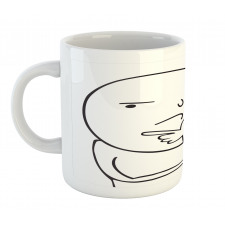 Thoughtful Meme Coffee Mug