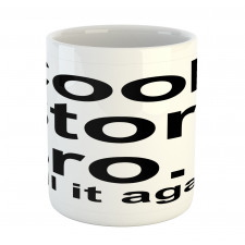 Cool Story Bro Hipster Mug