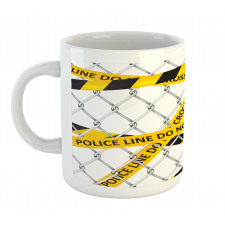 Crime Scene Bands Mug