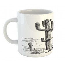 Sketchy Mexican View Mug