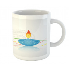 Modern Paisley Diwali Mug