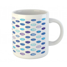 Blue Tones Soft Funky Mug