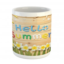 Flower Starfish Shell Mug