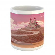 Hill Sunset Castle Mug