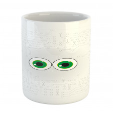 Eye Form Digital Picture Mug