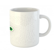 Eye Form Digital Picture Mug