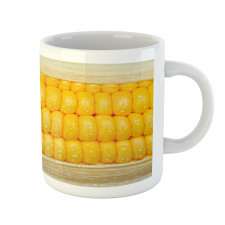 Corn Stem with Raindrops Mug