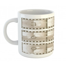 Numbers on a Film Strip Mug