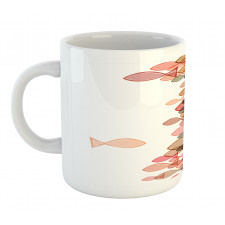 Flock Facing Others Mug