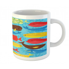 Deep Ocean Animals Mug