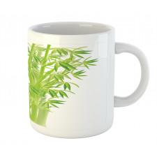 Bamboo Stems with Leaves Mug