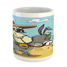 Mexican Man on a Donkey Mug