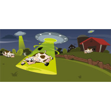 Farm Cow Alien Comics Mug