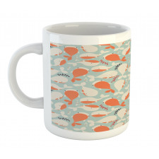 Ocean Animal Whales Mug