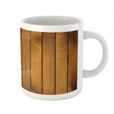 Wooden Plank Aged Timber Mug