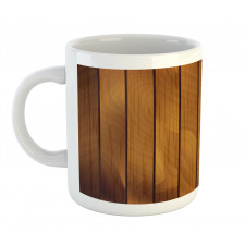 Wooden Plank Aged Timber Mug