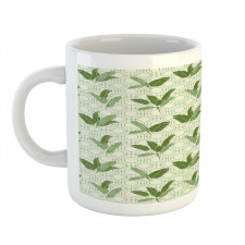 Palm Leaves Geometric Mug