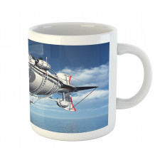 Sea Flying Cloudy Sky Mug