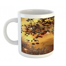 Tree Earthy Color Tones Mug