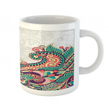 Floral Tribal Paisley Mug