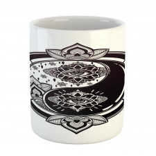 Floral Third Eye Sign Mug