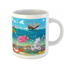 Sea Animals Underwater Mug