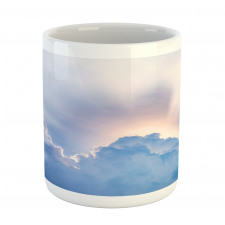 Sunbeam and Fluffy Clouds Mug