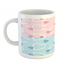 Hearts Dots Colorful Mug