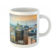 Aerial View New York City Mug