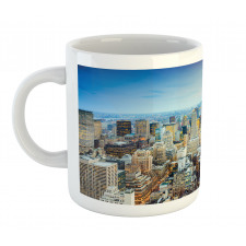 Aerial View New York City Mug