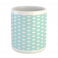 Detailed Circular Flowers Mug