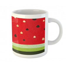 Watermelon Macro Fruit Mug