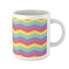 Colorful Vivid Chevron Mug