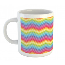 Colorful Vivid Chevron Mug