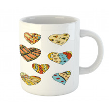 Heart Shapes Pattern Mug