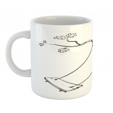 Sketchy Tree Swing Joy Mug