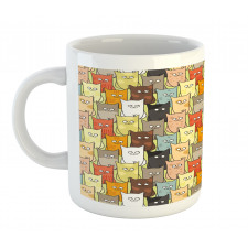 Funny Colored Cartoon Mug