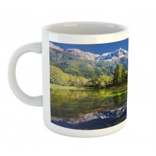 Mountain Lake Evergreen Mug