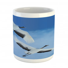 Red Crowned Cranes Japan Mug