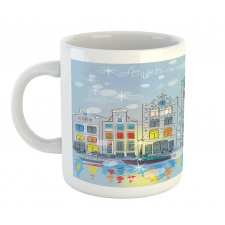 Amsterdam Canal Xmas Mug