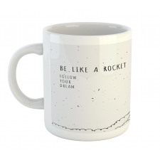 Dream Space Lover Words Mug