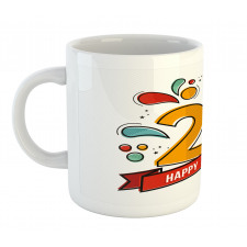 Digital 21 Birthday Mug