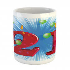 Abstract Balloons Mug