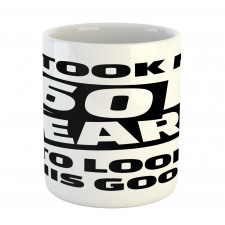 Slogan Party Words Mug